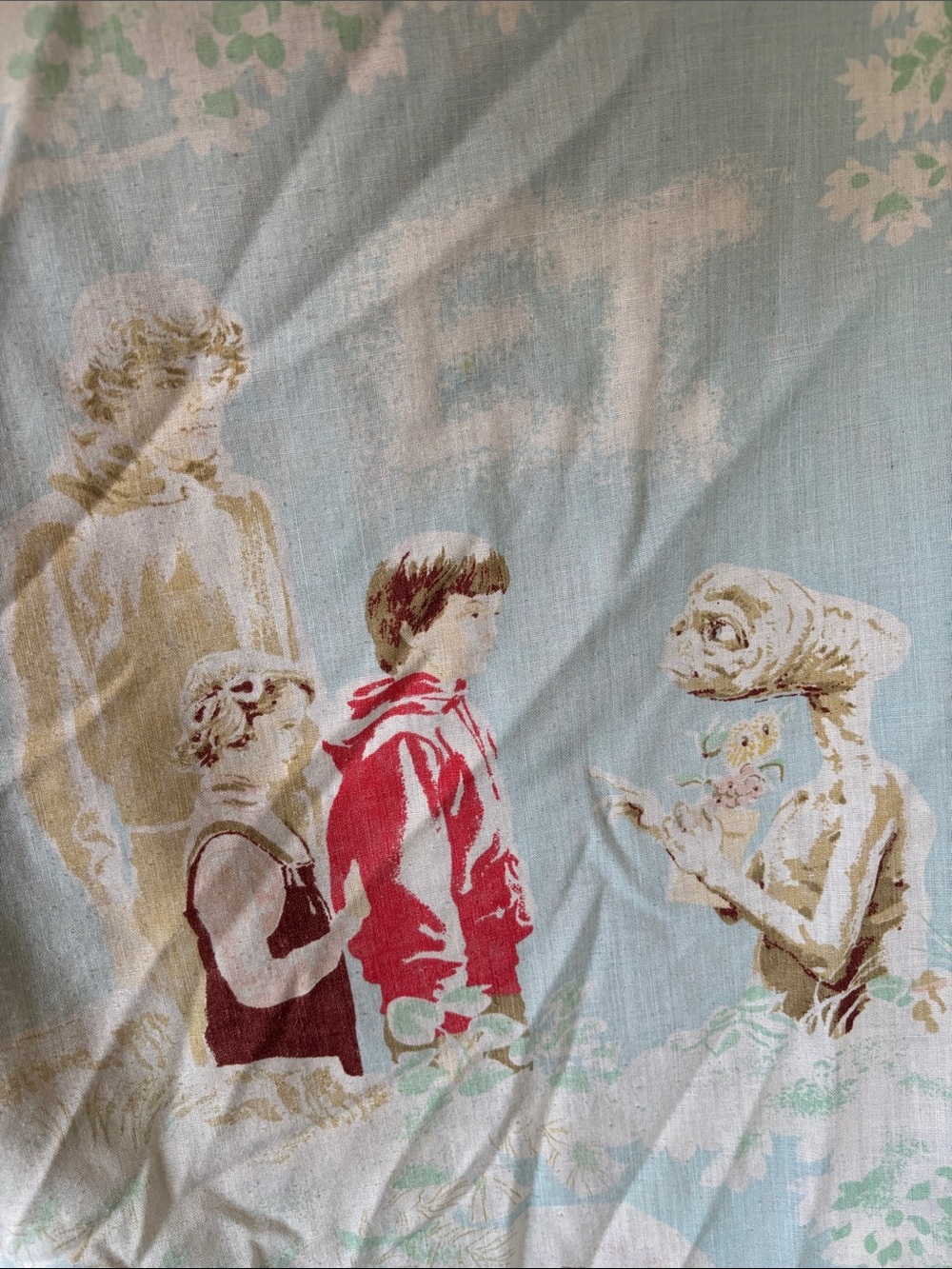 1982 E.T. Vintage Twin Bed Sheet Fitted Only